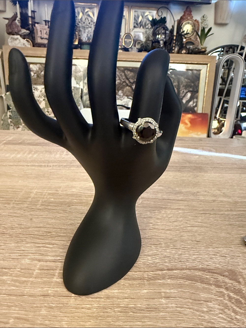Sterling Silver Hematite ring